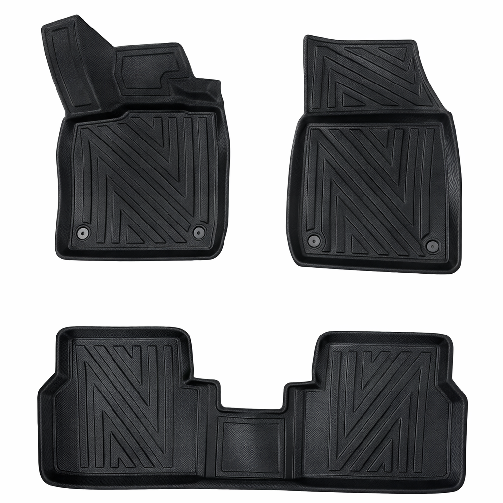 3D Fußmatten für Volkswagen Passat B9 Variant | 2023-2026 | Carbonfaser-Optik 1